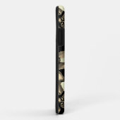 Chic Artistic Waterverf Floral Pattern Monogram Case-Mate iPhone Case (Achterkant/rechts)