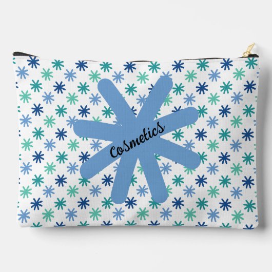 Chic AsteriskS Ocean Colours-Wit Bewerkbaar Groot Etui (Achterkant)