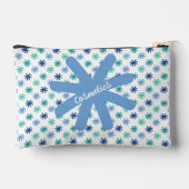 Chic AsteriskS Ocean Colours-Wit Bewerkbaar Klein Etui (Achterkant)