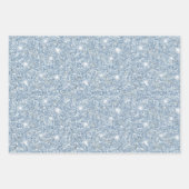 Chic Avocado Green Glitter Birthday Inpakpapier Vel (Voorkant 2)