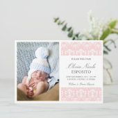 CHIC BABY | GEBOORTEAANKONDIGING AANKONDIGING (Staand voorkant)