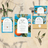 Chic Baby in Bloom |  Mooi babyfeestje Kaart