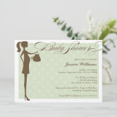 Chic-Baby shower Kaart (Staand voorkant)