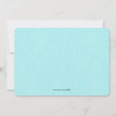 Chic Bachelorette Bash Aangepaste uitnodiging (Achterkant)