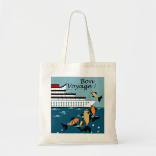 CHIC BAG_ BON VOYAGE! MET VIS TOTE BAG