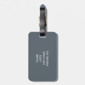 CHIC BAGAGELABEL_BALLET PINK/GRAY FLORAL BAGAGELABEL (Achterkant verticaal)