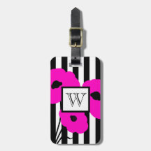 CHIC BAGAGELABEL_MOD VIVID PINK POPPIES