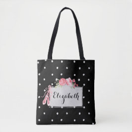 Chic Ballet - Gepersonaliseerd Tote Bag