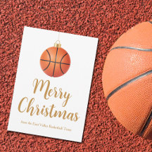 Chic Basketbalteam Prettig Kerstmis Custom