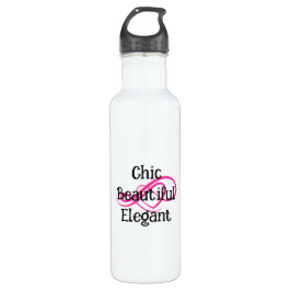 Chic, Beautiful, Elegant Water Bottle Waterfles