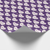 Chic bedankt! Bloempatroon Blush Hearts Cadeaupapier (Hoek)