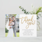 CHIC BEDANKT voor het moderne glamour gouden glitt (Staand voorkant)