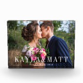 Chic-bedekking | Aangepast blokkeren van weddensch Fotoblokken (Voorkant)