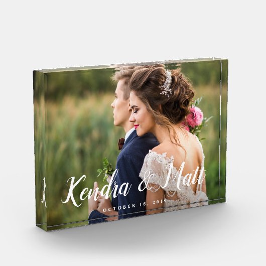 Chic-bedekking | Aangepast blokkeren van weddensch Fotoblokken (Links)