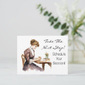 Chic Bedrijf Zakelijke Postkaart (Staand voorkant)