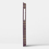Chic Bes Berry & Goud Geometrische Glam Case-Mate iPhone Case (Achterkant / Links)