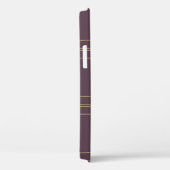 Chic Bes Berry & Goud Geometrische Glam Case-Mate iPhone Case (Achterkant / Rechts)