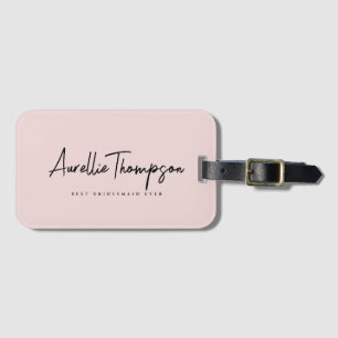 Chic Beste Bruidsmeisje Ooit Bachelorette Script Bagagelabel
