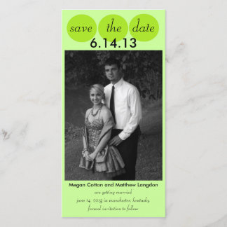 Chic Bird Silhouette & Stippen Bewaar de datum in  Save The Date
