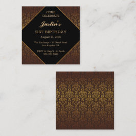 Chic  Birthday Enclosure Kaart