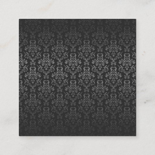 Chic Birthday Enclosure Kaart (Achterkant)