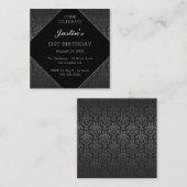 Chic Birthday Enclosure Kaart (Voorkant / Achterkant)