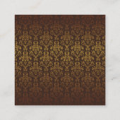 Chic  Birthday Enclosure Kaart (Achterkant)