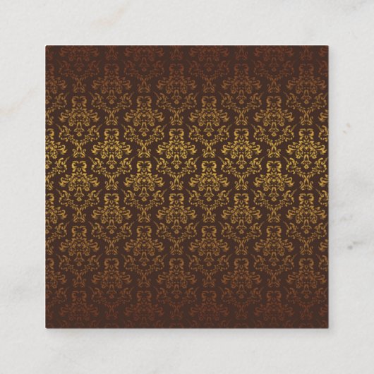 Chic  Birthday Enclosure Kaart (Achterkant)