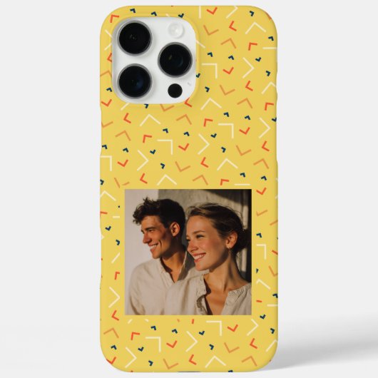 Chic Birthday Gift Ideas Memphis Print  Case-Mate iPhone Case (Achterkant)