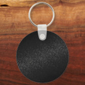 Chic Black Afstuderen Afstuderen hogere klasse Sleutelhanger (Achterkant)