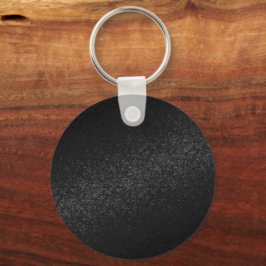 Chic Black Afstuderen Afstuderen hogere klasse Sleutelhanger (Achterkant)