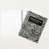 Chic Black en White Pattern Business Oreders Plann Planner (Display)