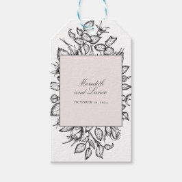 Chic  Black Rose Boeket Elegant Cadeaulabel