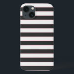 Chic Black Roze Striped Samsung Galaxy Note 4 Hoes<br><div class="desc">Unieke en Chic Black,  White,  en Zacht Roze gekleurde striped telefoondoos. Heel chic,  heup en modern.</div>