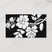 Chic Black Rozen Visitekaartje (Achterkant)