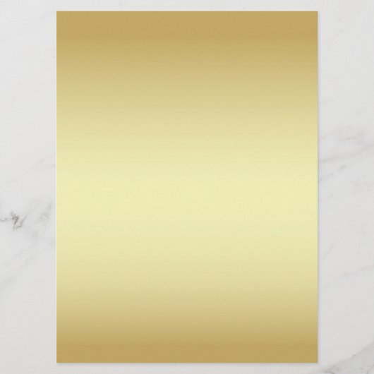 Chic Black, White en Gold Custom Wedding Menu (Achterkant)