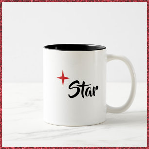 Chic Black White en Red Star Diva Mok
