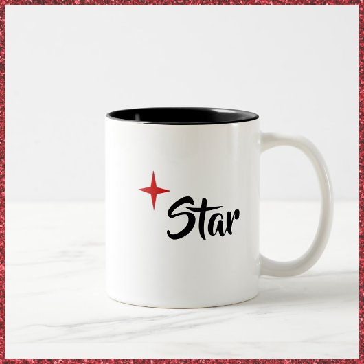 Chic Black White en Red Star Diva Mok