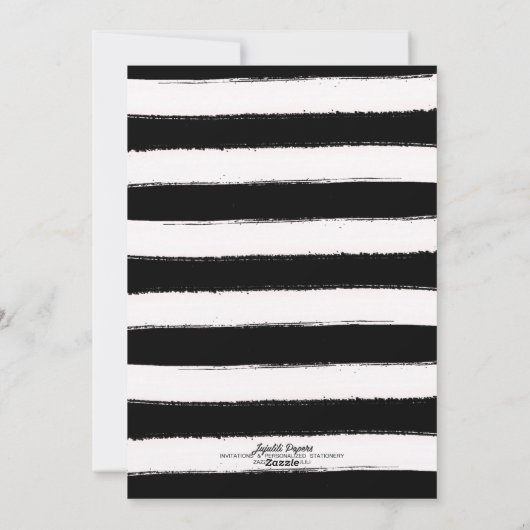 Chic Black White Gold Photo Collage Vakantie Card Feestdagenkaart (Achterkant)