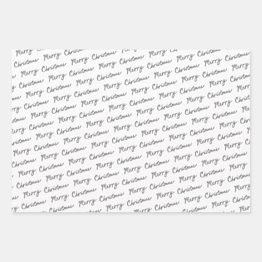 Chic Black White Green Modern Stripes Pattern Inpakpapier Vel (Voorkant 3)