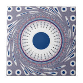 Chic-blauw Tegeltje (Voorkant)