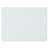 Chic Blauw Witte Strepen Tafelkleed (Voorkant (Horizontaal))