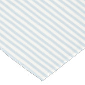 Chic Blauw Witte Strepen Tafelkleed (Gekanteld)