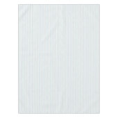 Chic Blauw Witte Strepen Tafelkleed (Voorkant)