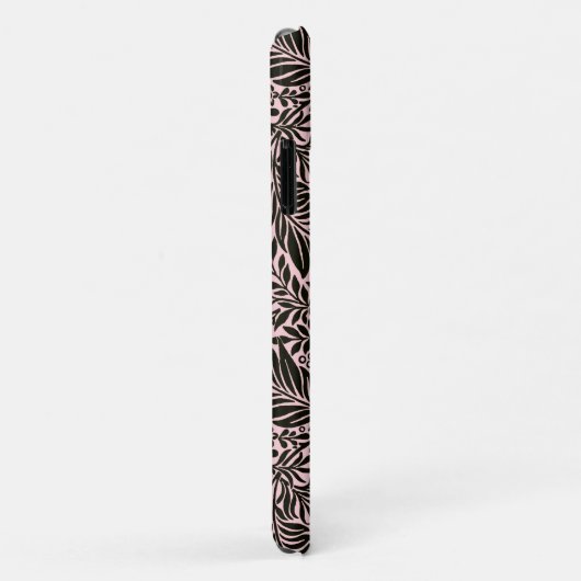 Chic Bleek Roze Monogram flespatroon Case-Mate iPhone Case (Achterkant/rechts)