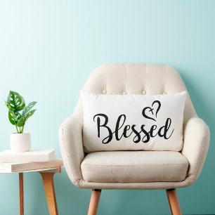chic BLESSED scriptletters Kussen