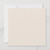  chic bloeit huwelijksuitnodigingen kaart (Achterkant)