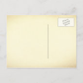 Chic bloeit op de datum briefkaarten (Achterkant)