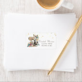 Chic Bloem Mixer Gouden Confetti   Etiket (Insitu)