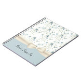 Chic Blue Bells Wedding Guest-laptop Notitieboek (Linkerzijde)